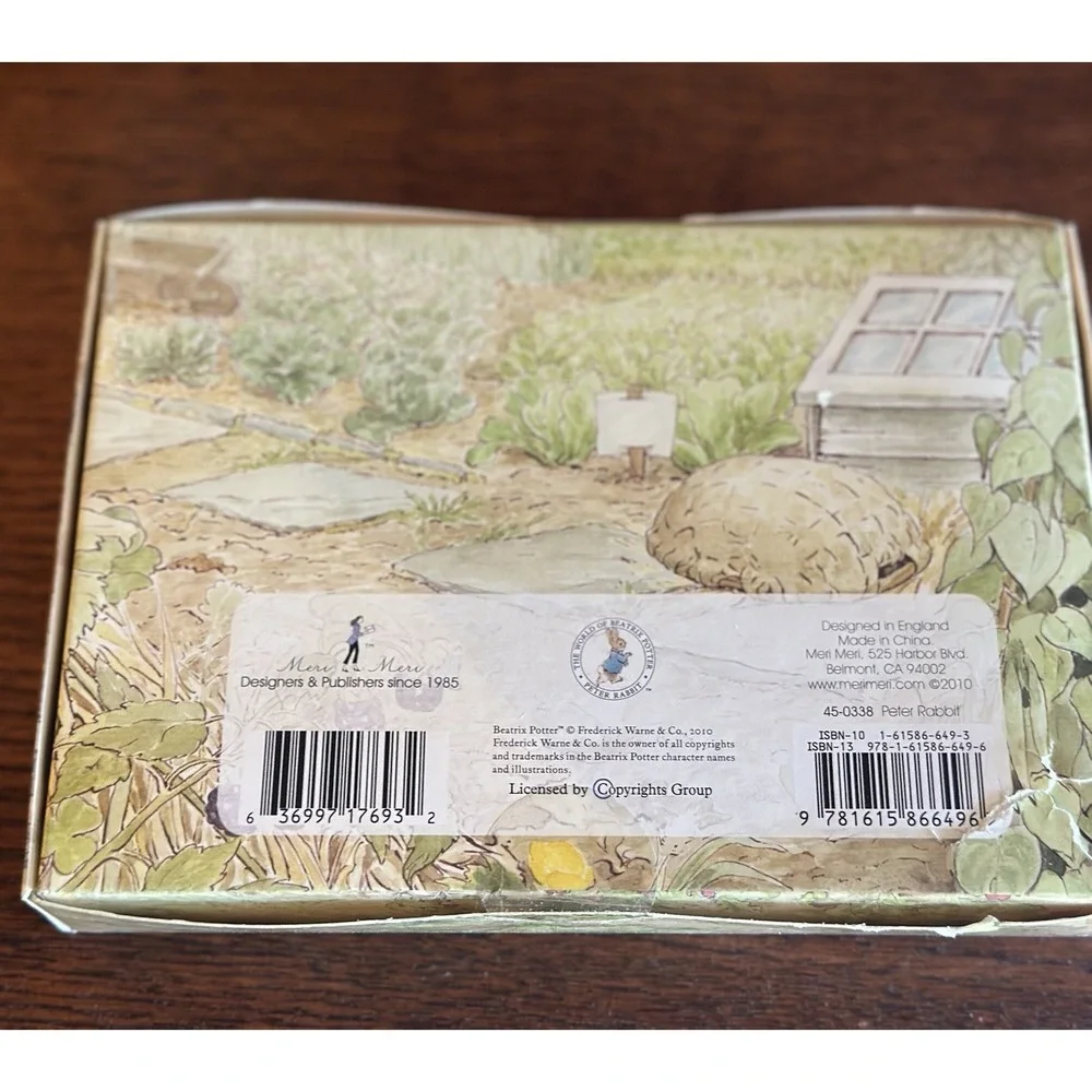 Beatrix Potter Peter Rabbit Fill In Invitations and Envelopes 8 Set Sealed NIB